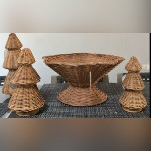 Christmas Threshold Studio McGee Woven Christmas Tree Bundle .